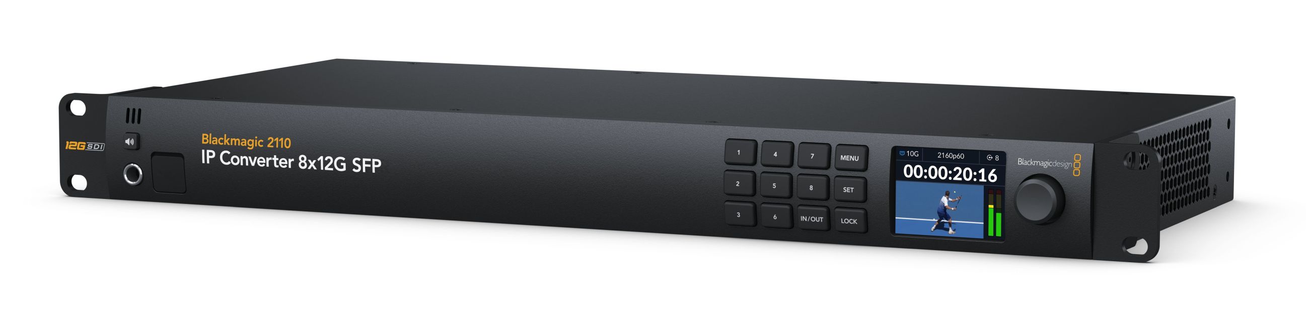 Blackmagic 2110 IP Converter 8x12G SFP