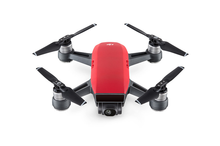 DJI Spark  Minikopteri Punainen