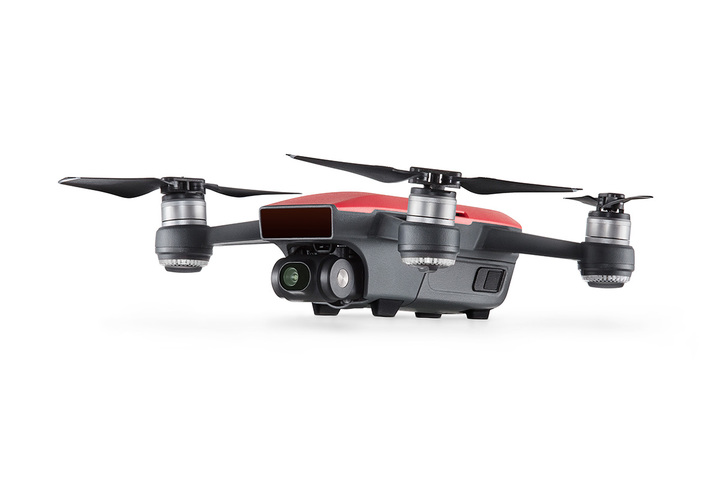 DJI Spark  Minikopteri Punainen