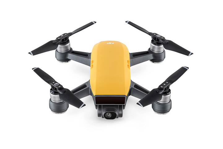 DJI Spark  Minikopteri Fly More Keltainen