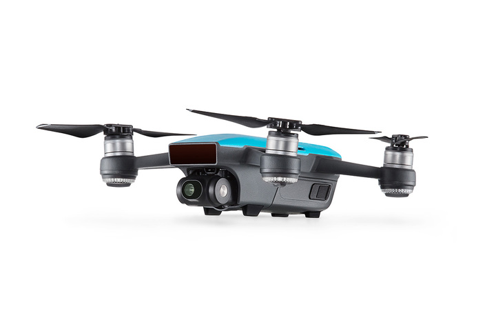 DJI Spark  Minikopteri Fly More Sininen