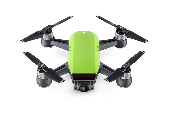 DJI Spark  Minikopteri Fly More Vihreä