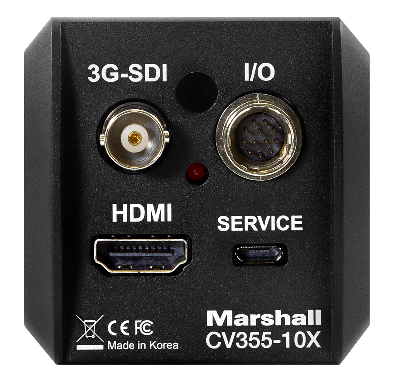 Marshall CV355-10X HD Zoom Block Camera with 4.7mm-47mm 10x 