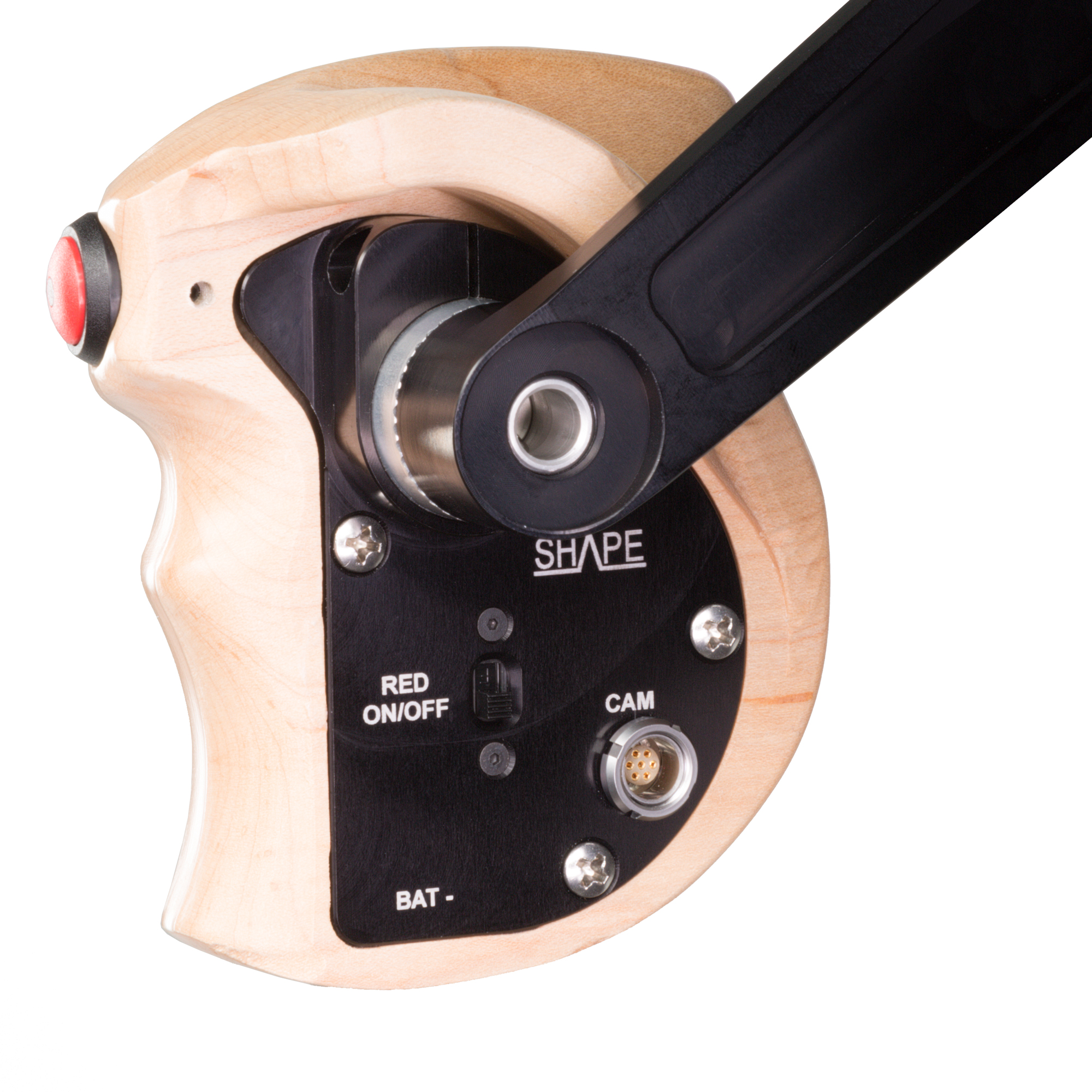 Shape WOODEN GRIP (RIGHT) WITH ARRI START/STOP + H