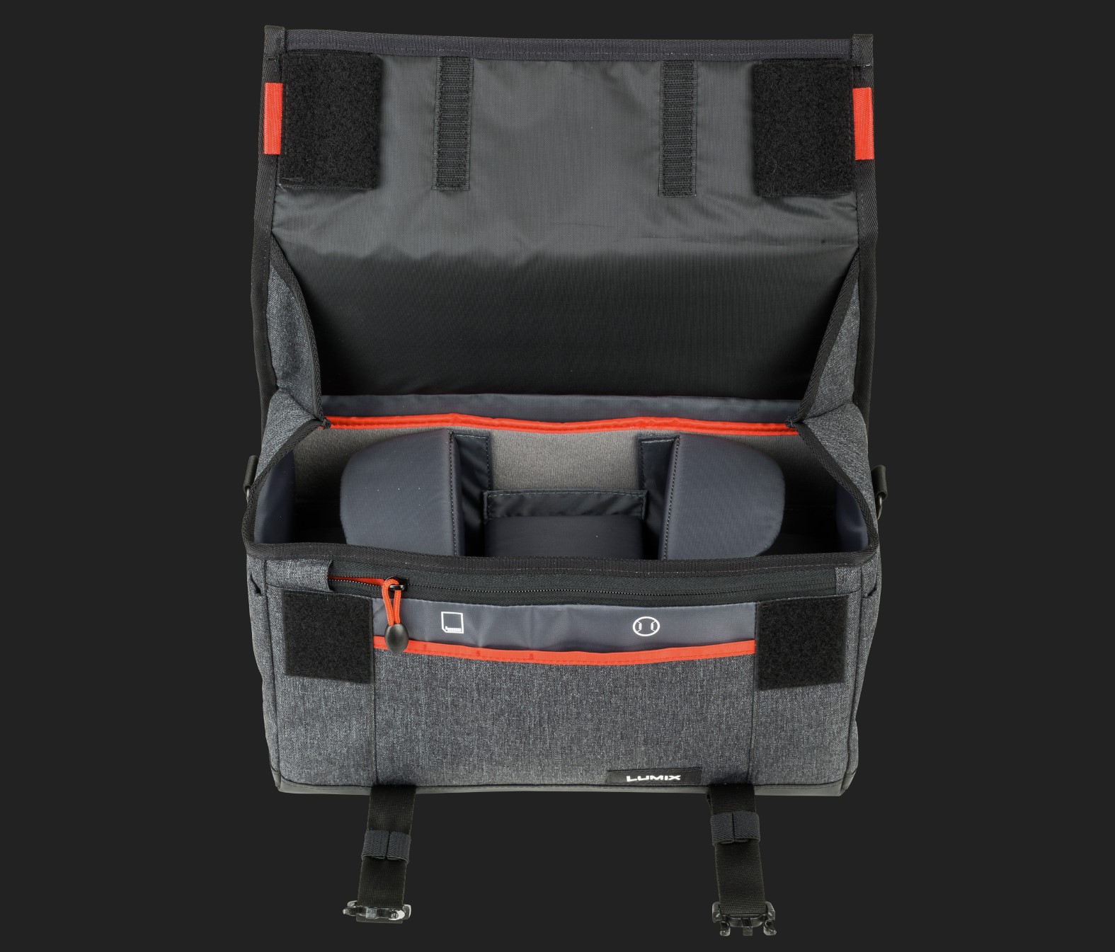 Pansonic Lumix camera bag gray
