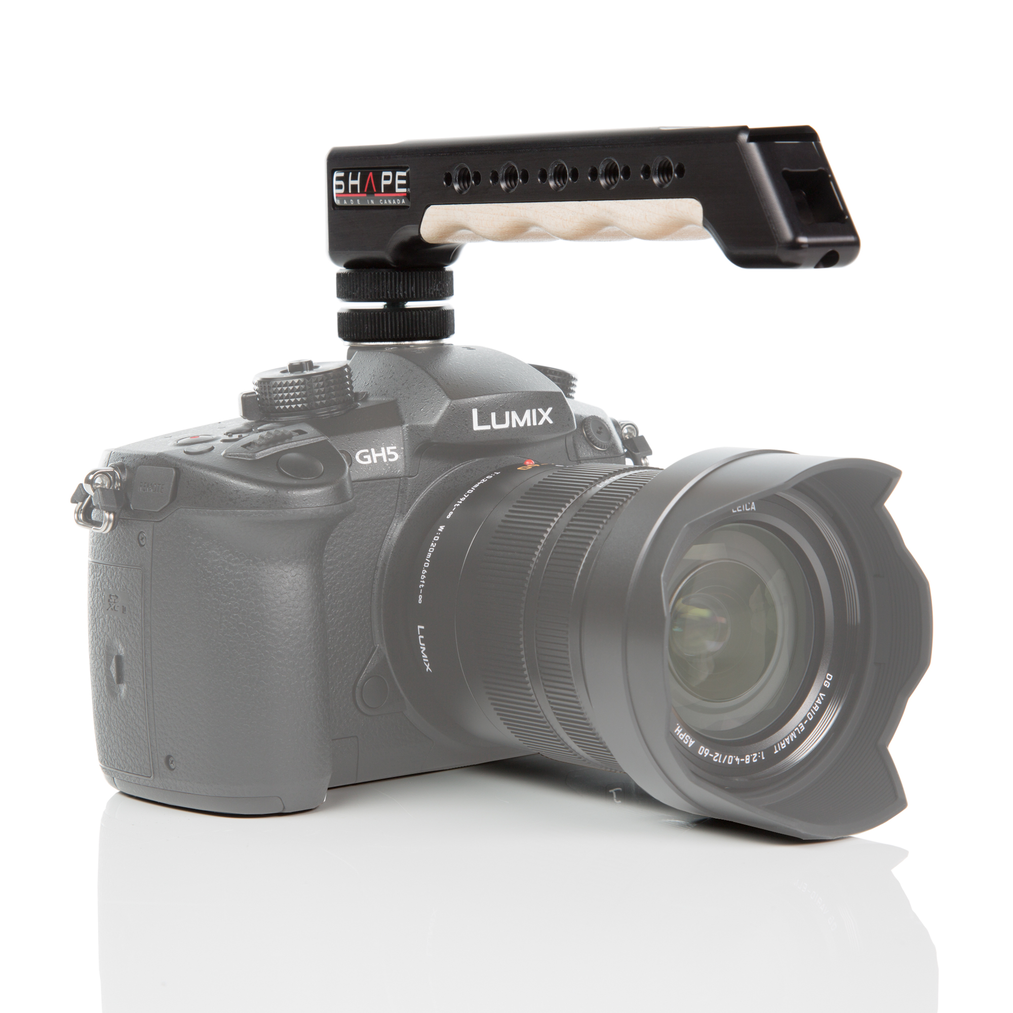 Shape TOP HANDLE FOR DSLR/CAMCORDER WITH HOT SHOE