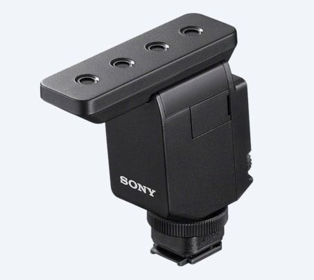 Sony ECMB10 Compact shotgun microphone, Mi Shoe connection