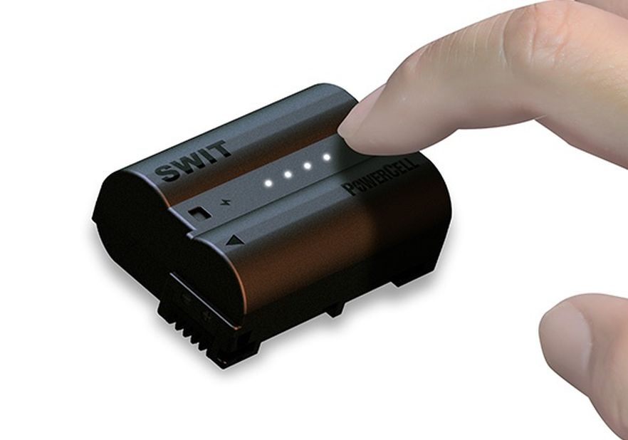 SWIT EN-EL15c | USB-C EN-EL15c longer run-time batt w/indic