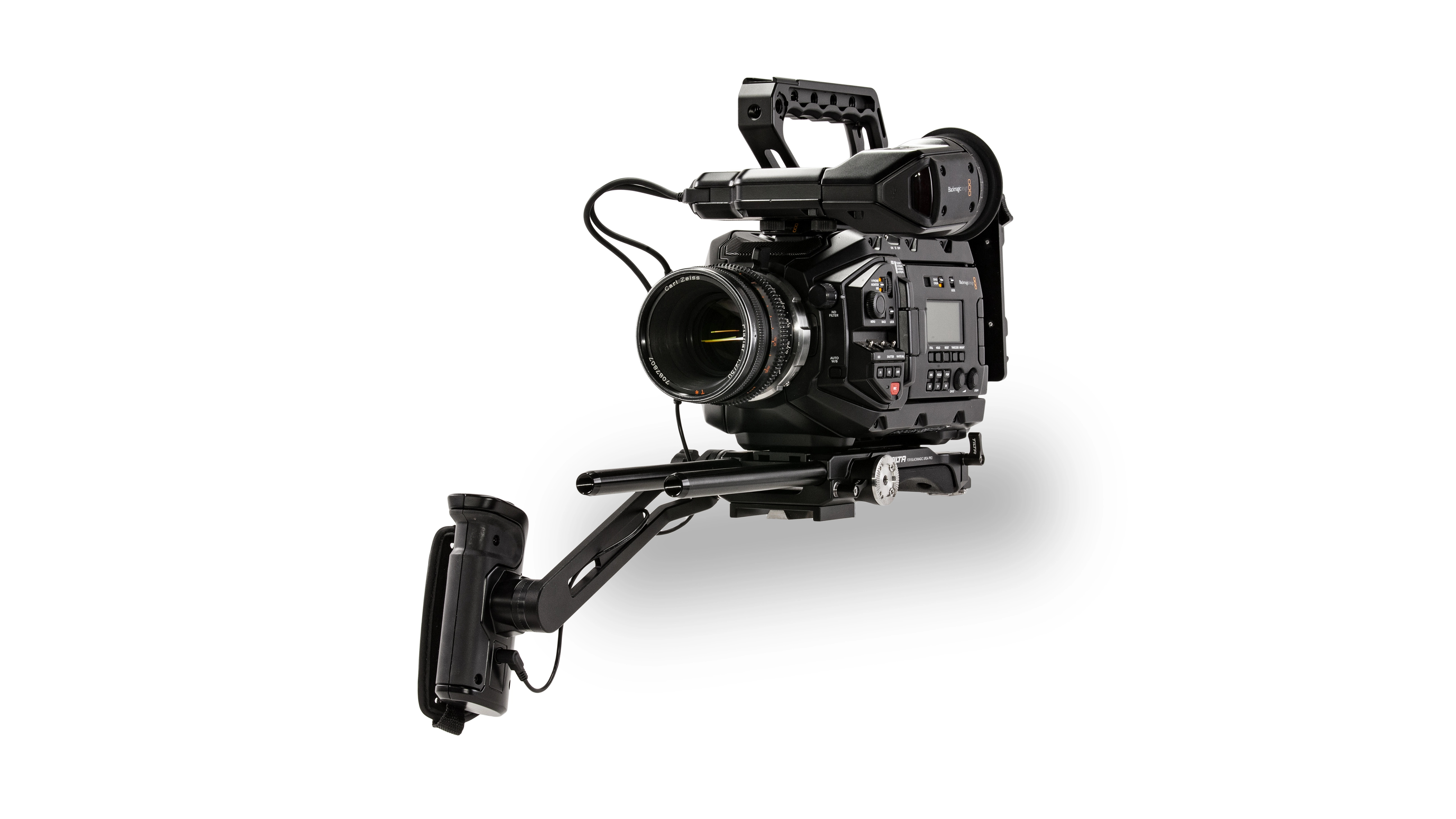 Tilta Cage Blackmagic URSA PROrig with battery plate gold mount