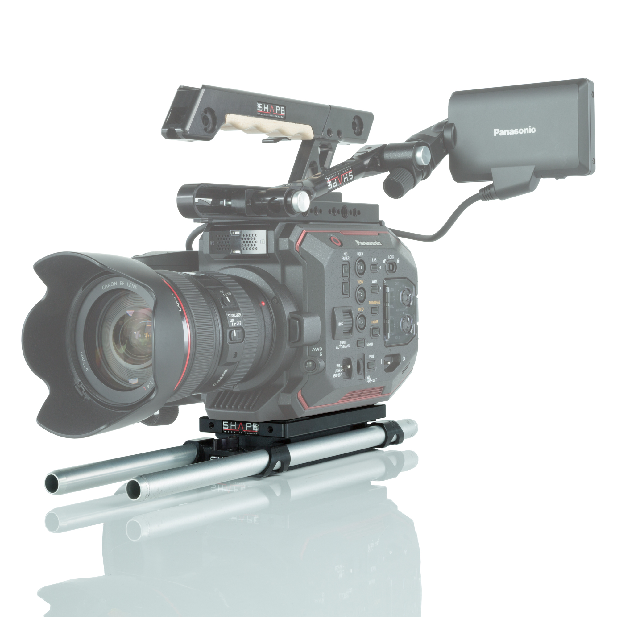 Shape PANASONIC AU-EVA1 15MM LW BASE