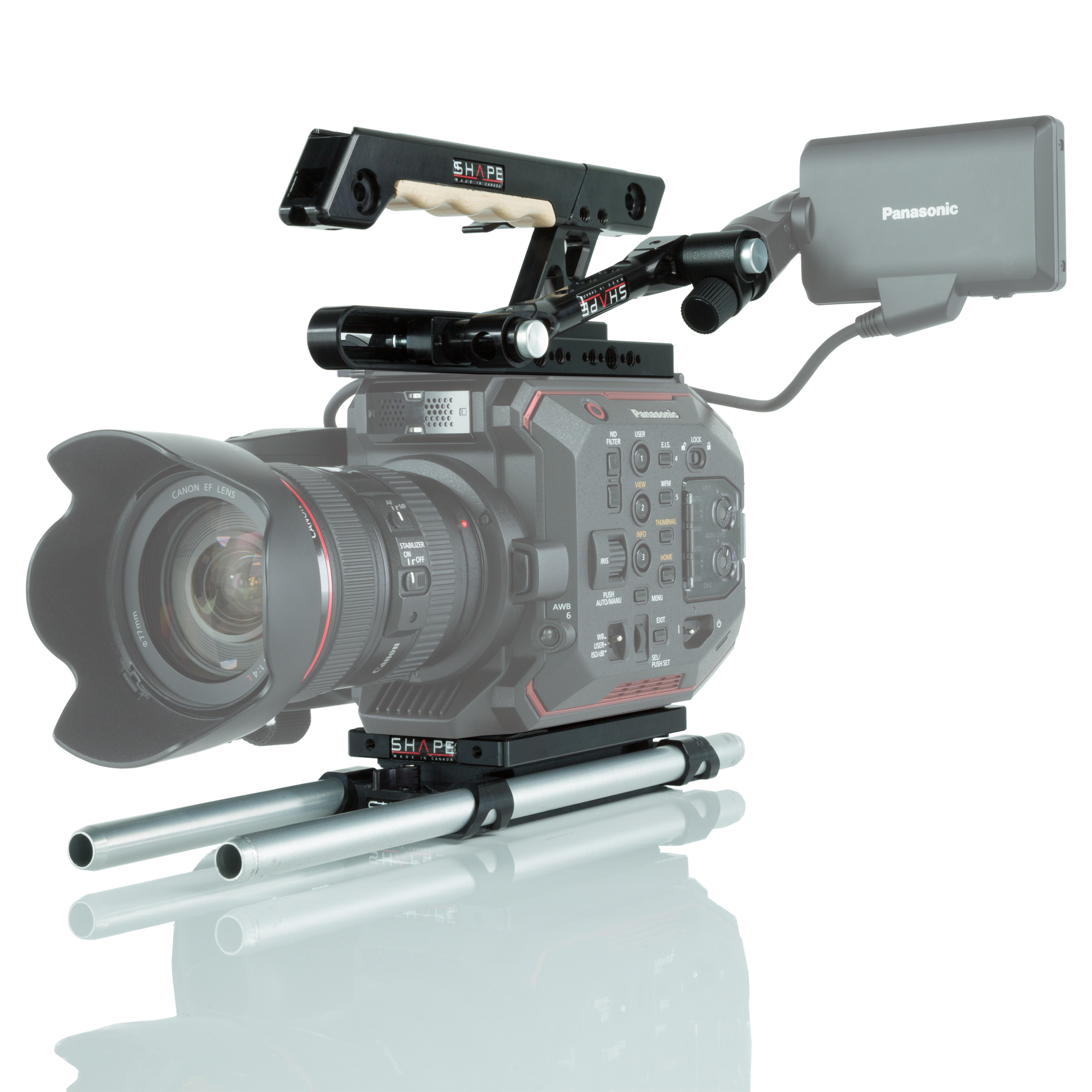Shape PANASONIC AU-EVA1 15MM LW BASE + TOP PLATE W