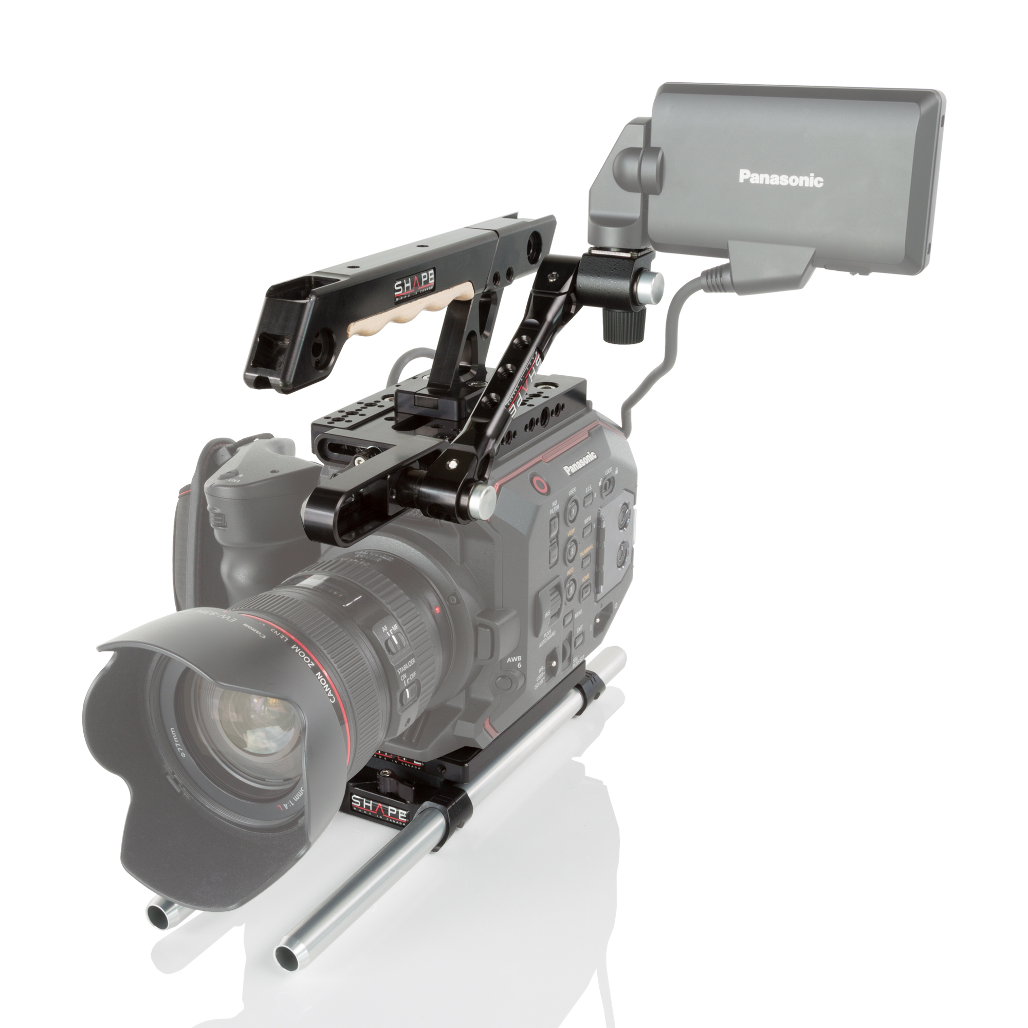Shape PANASONIC AU-EVA1 15MM LW BASE + TOP PLATE W
