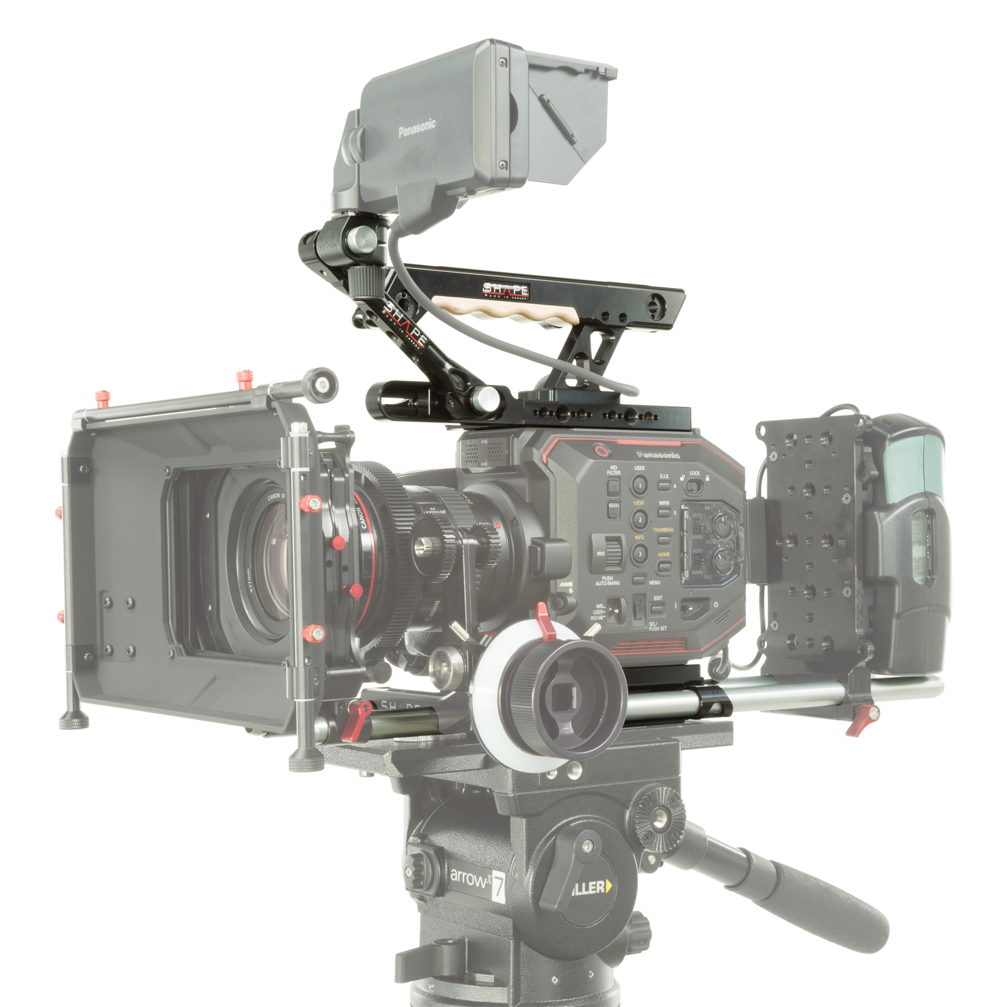 Shape PANASONIC AU-EVA1 15MM LW BASE + TOP PLATE W