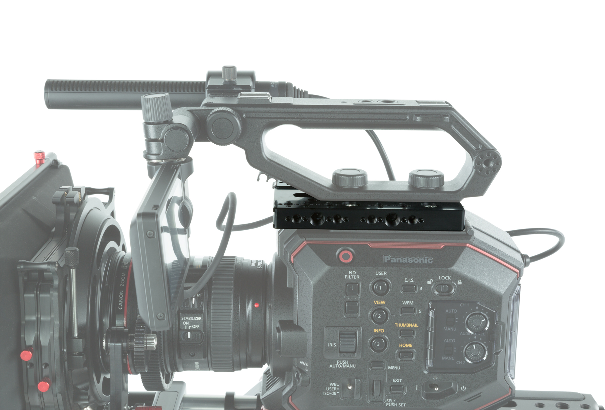 Shape PANASONIC AU-EVA1 TOP PLATE