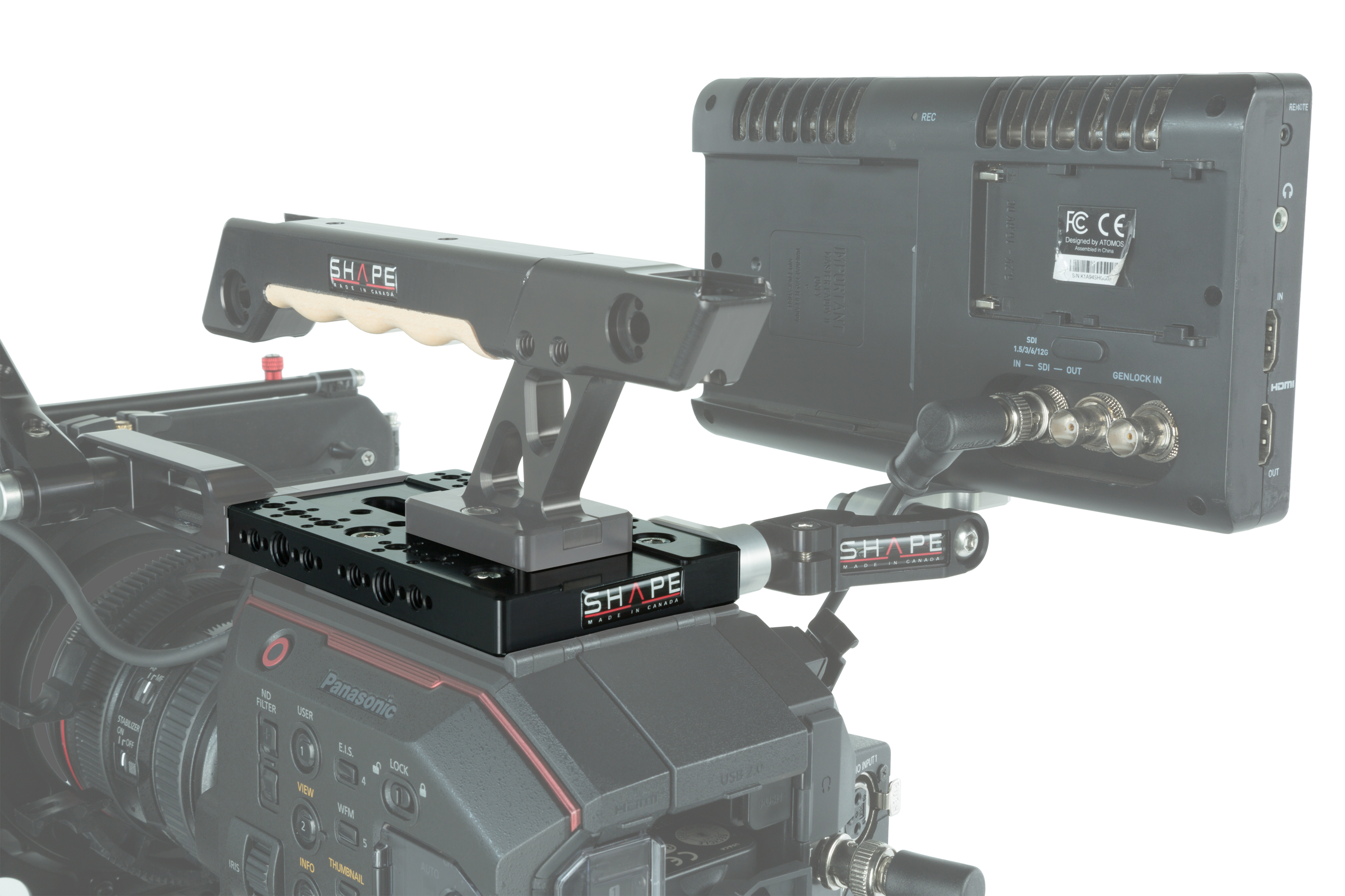 Shape PANASONIC AU-EVA1 TOP PLATE
