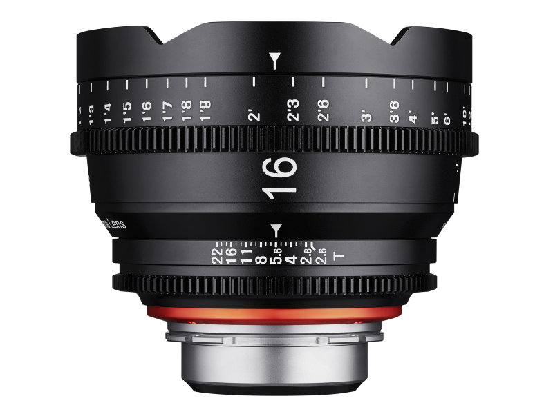 Samyang XEEN 16mm T2.6 FF Cine Canon EF mount, 
