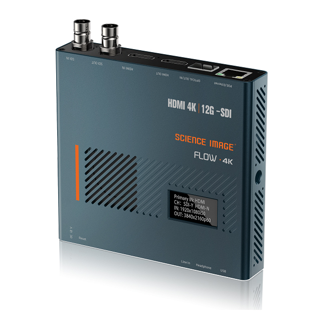 Science Image Flow 4K UpDownCross Converter w/12G-SDI & HDMI