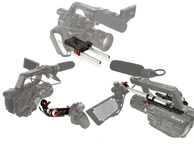 Shape SONY FS5 BASEPLATE + TOP PLATE + REMOTE EXTE