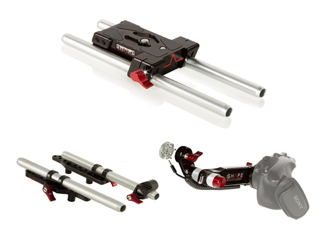 Shape SONY FS5 BASEPLATE + TOP PLATE + REMOTE EXTE