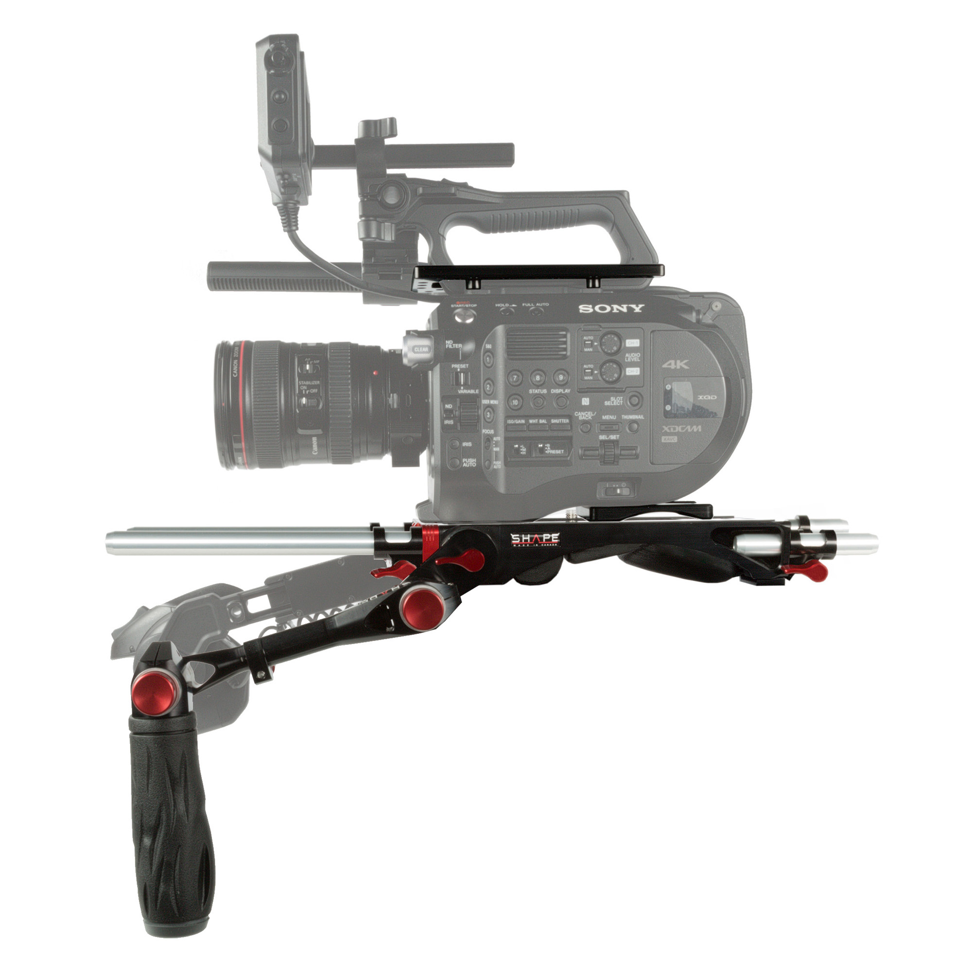 Shape SONY FS7M2 RIG BASEPLATE AND TOP PLATE
