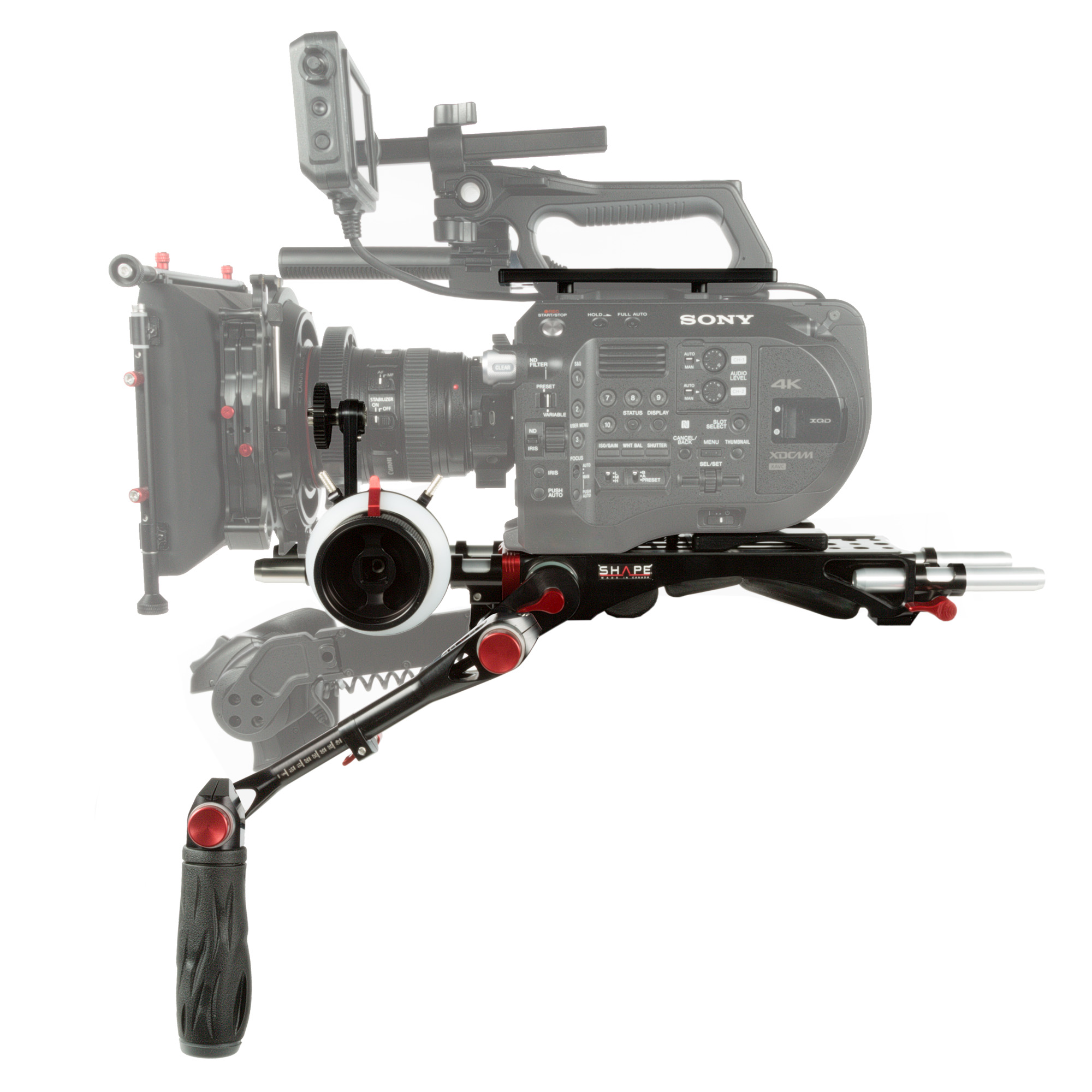 Shape SONY FS7M2 BASE PLATE TOP PLATE FOLLOW FOCUS