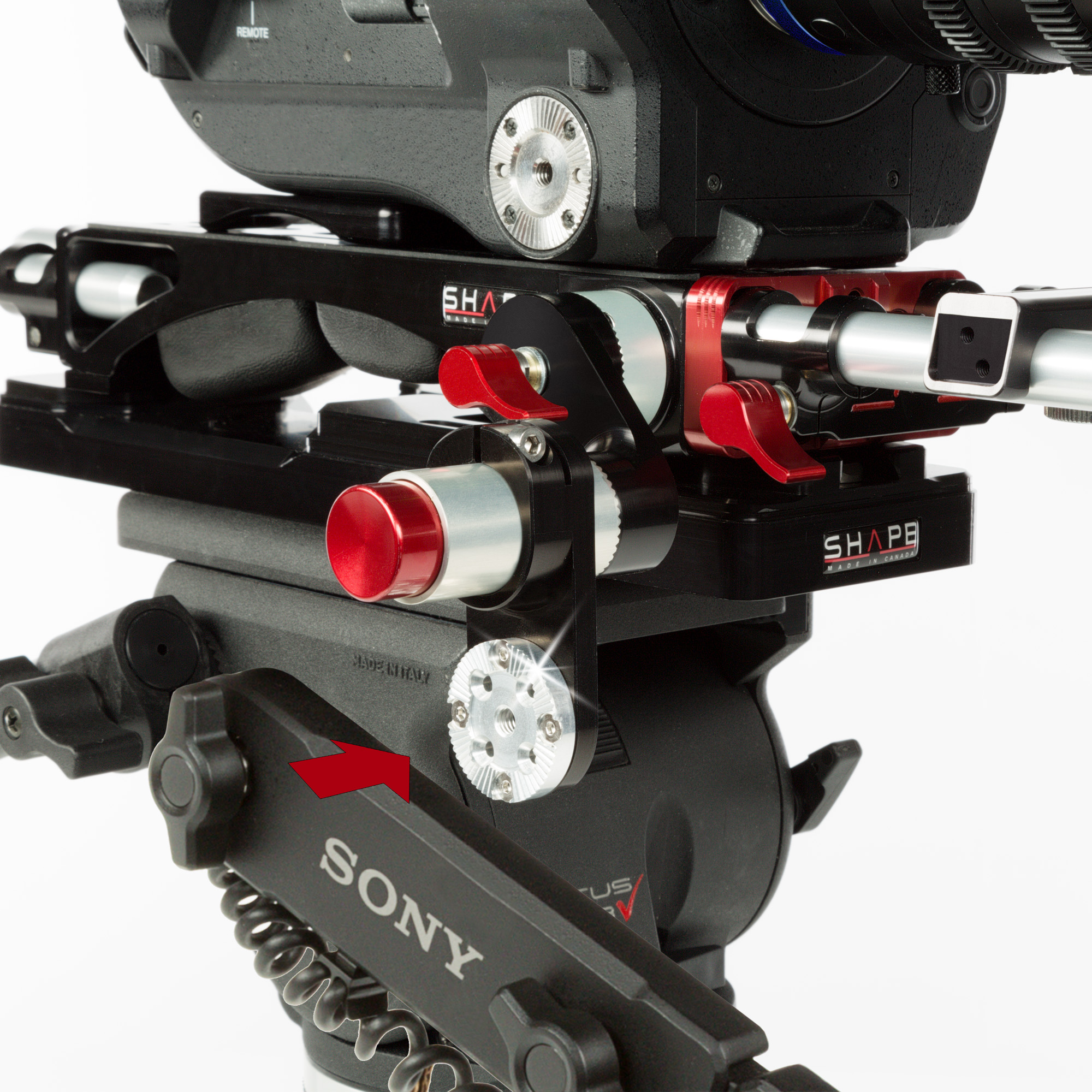 Shape SONY FS7M2 REMOTE EXTENSION HANDLE