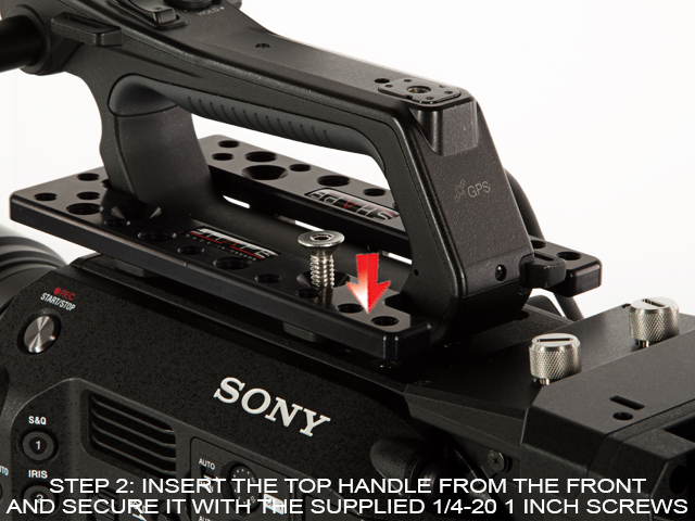 Shape SONY FS7 TOP PLATE