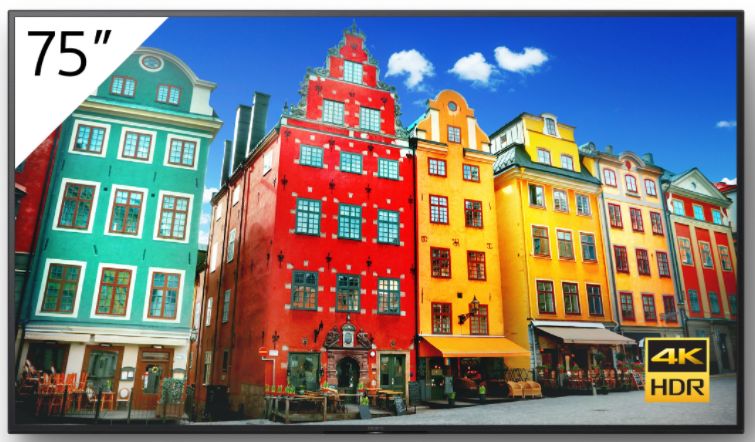 Sony 4K 75 tuuman Android  Professional BRAVIA