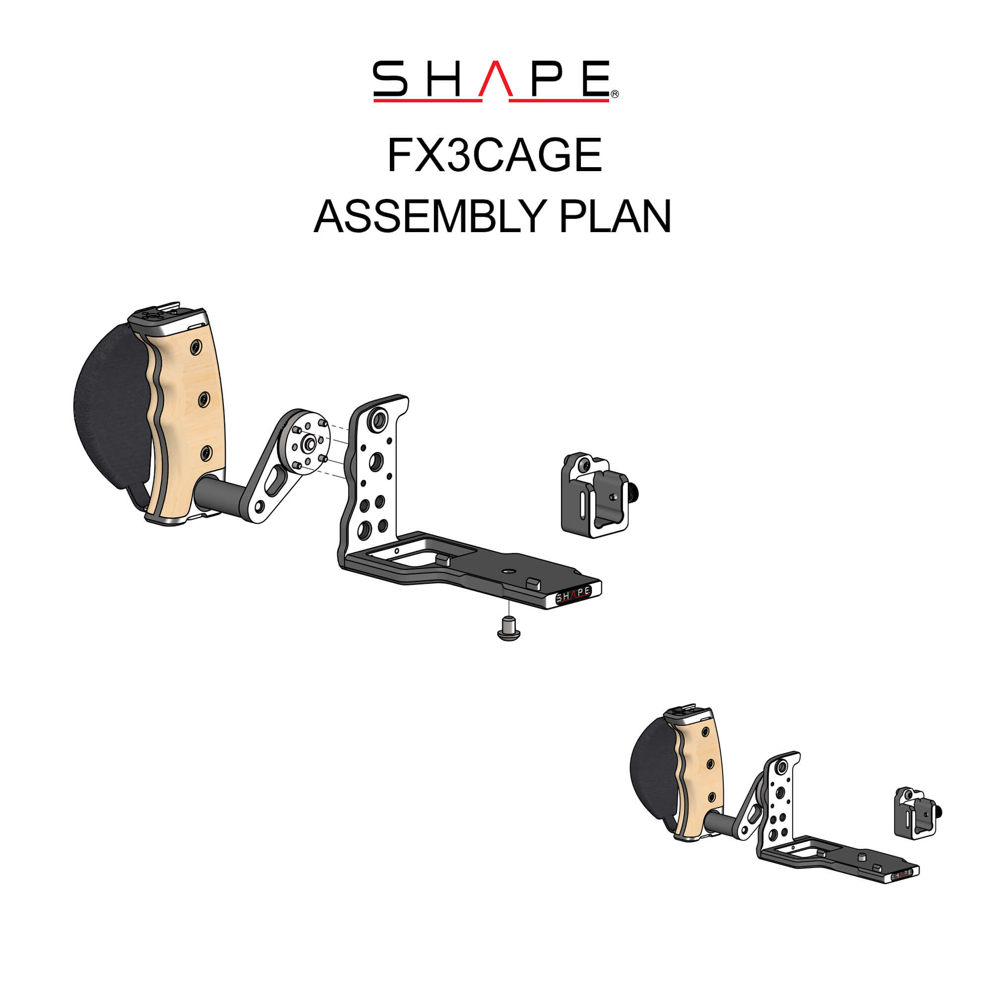 Shape FX3 Cage