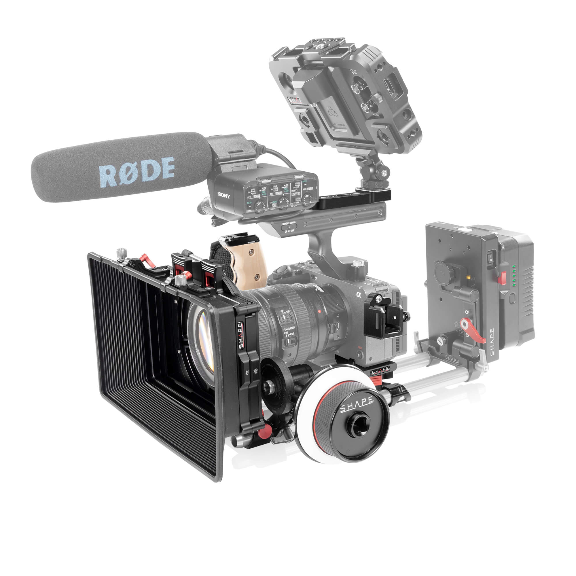 Shape FX3 Kit Matte Box Follow Focus