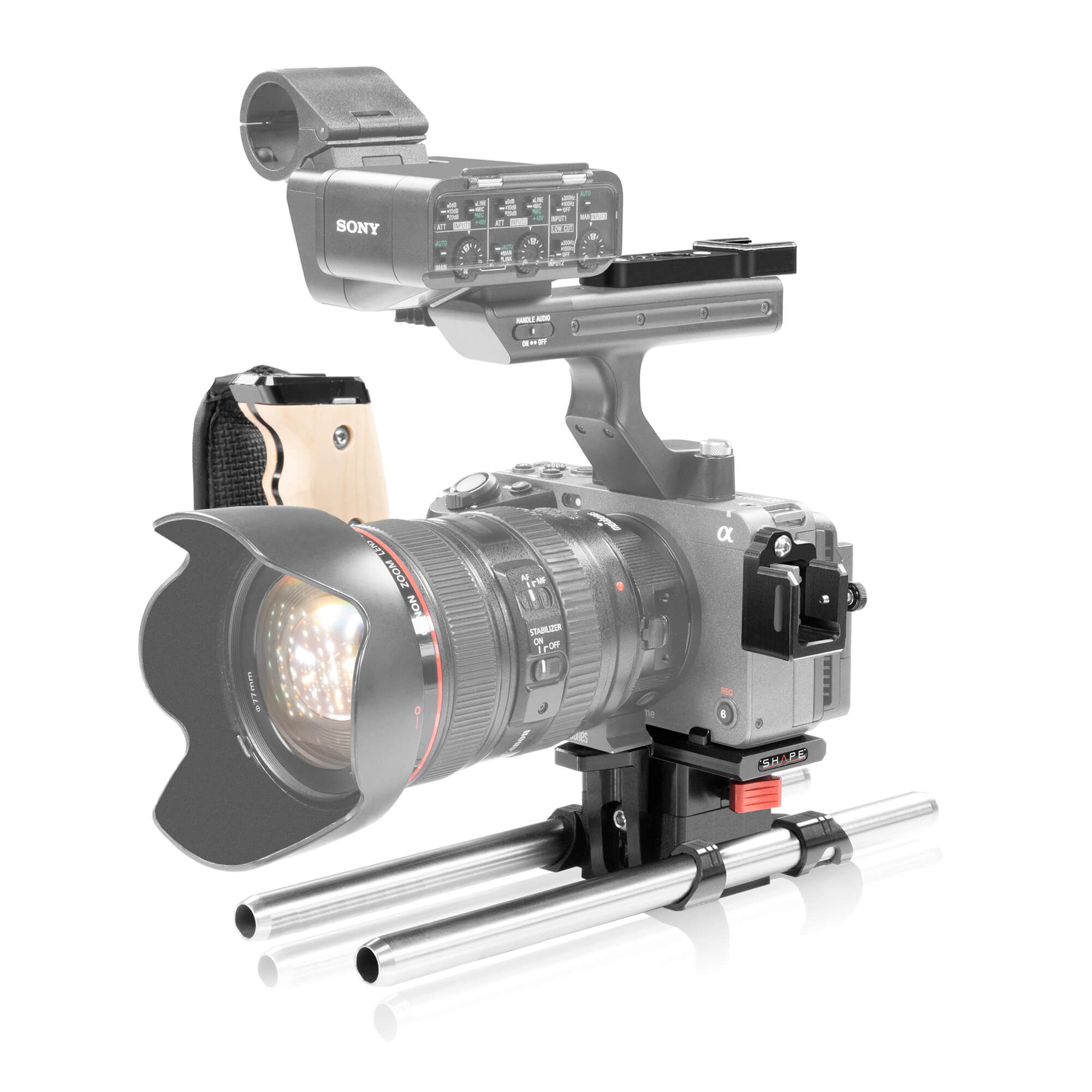Shape FX3 Cage 15mm LW Rod System