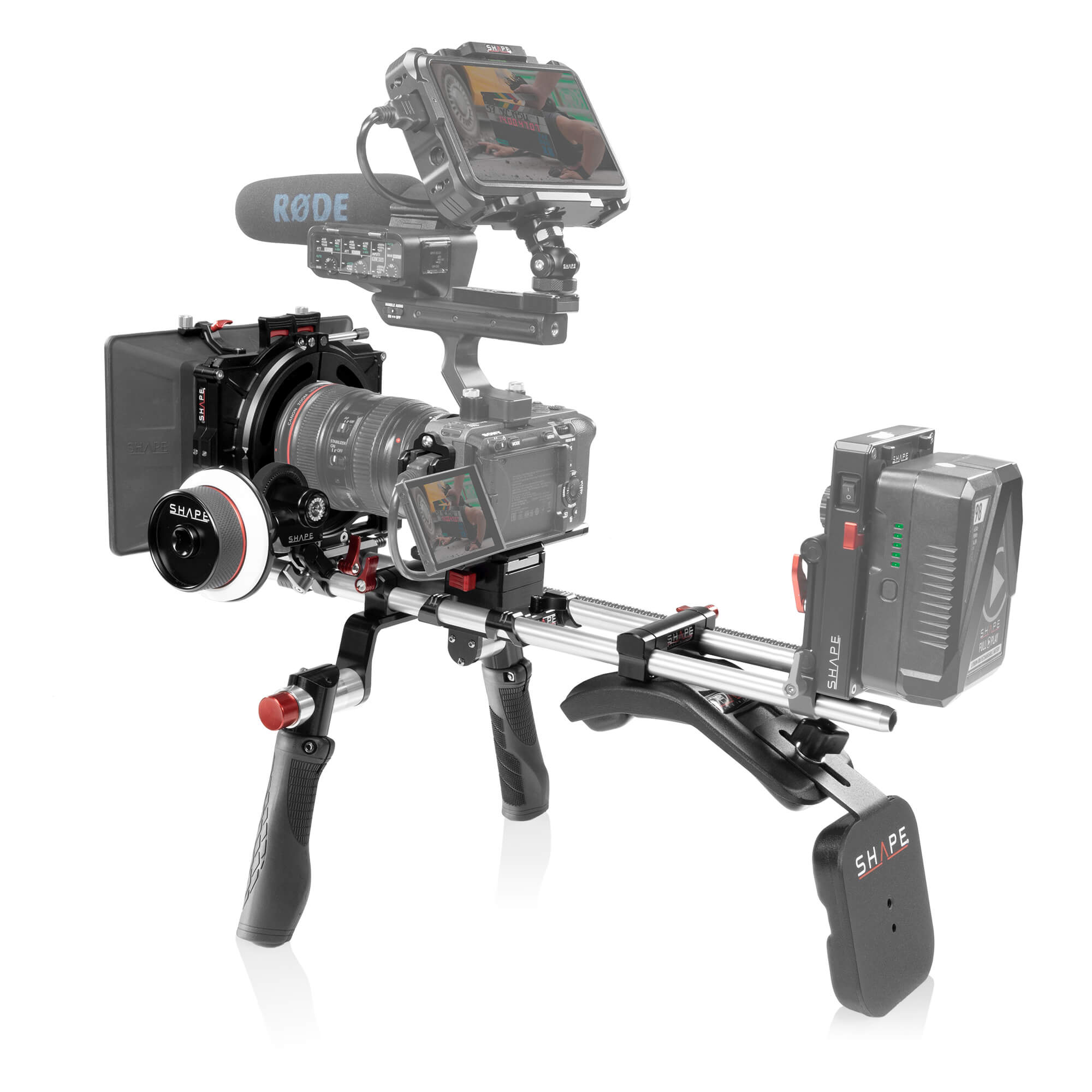 Shape FX3 Shoulder Mount Matte Box Follow Focus