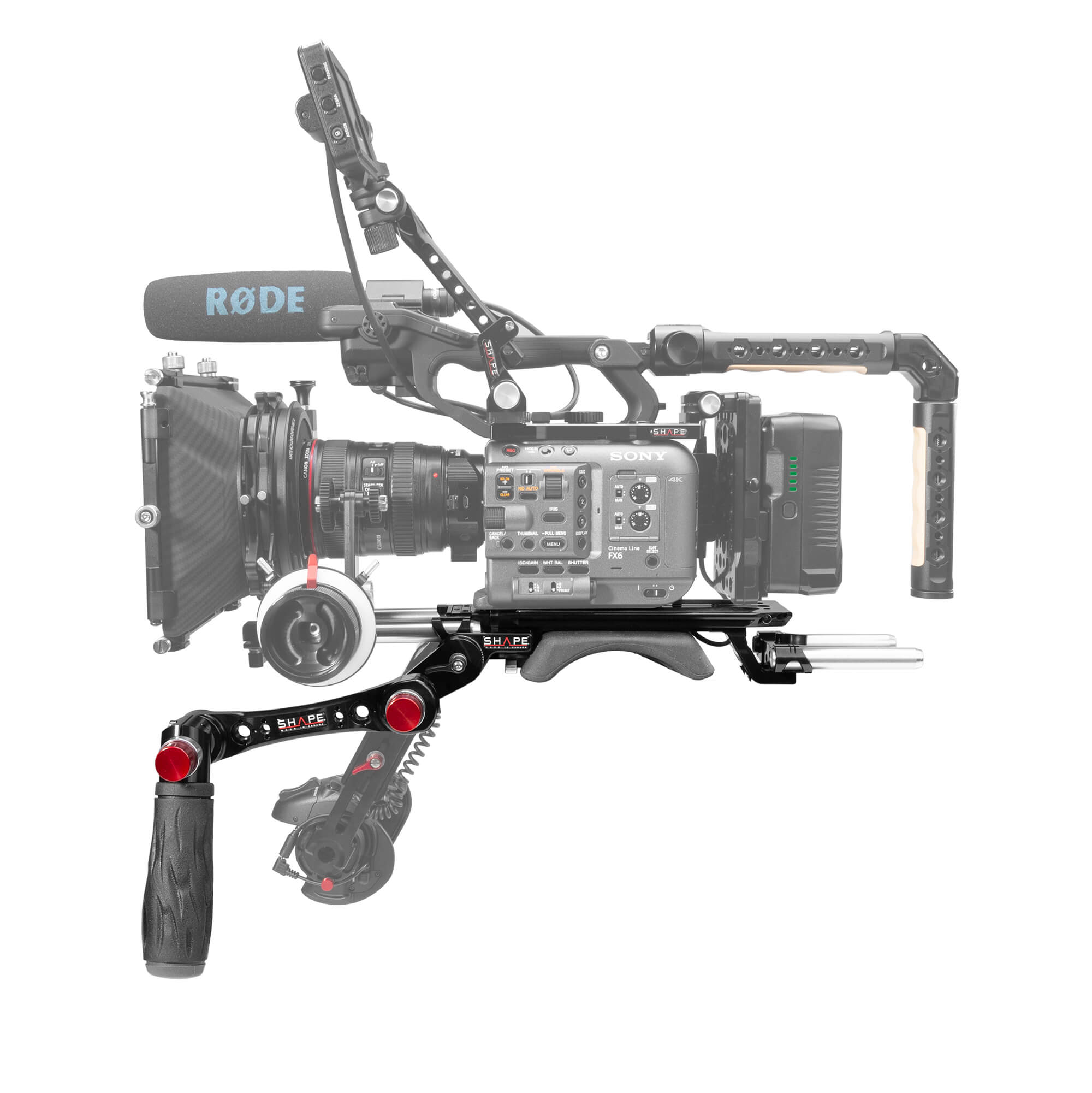 Shape Sony FX6 Baseplate withhandle