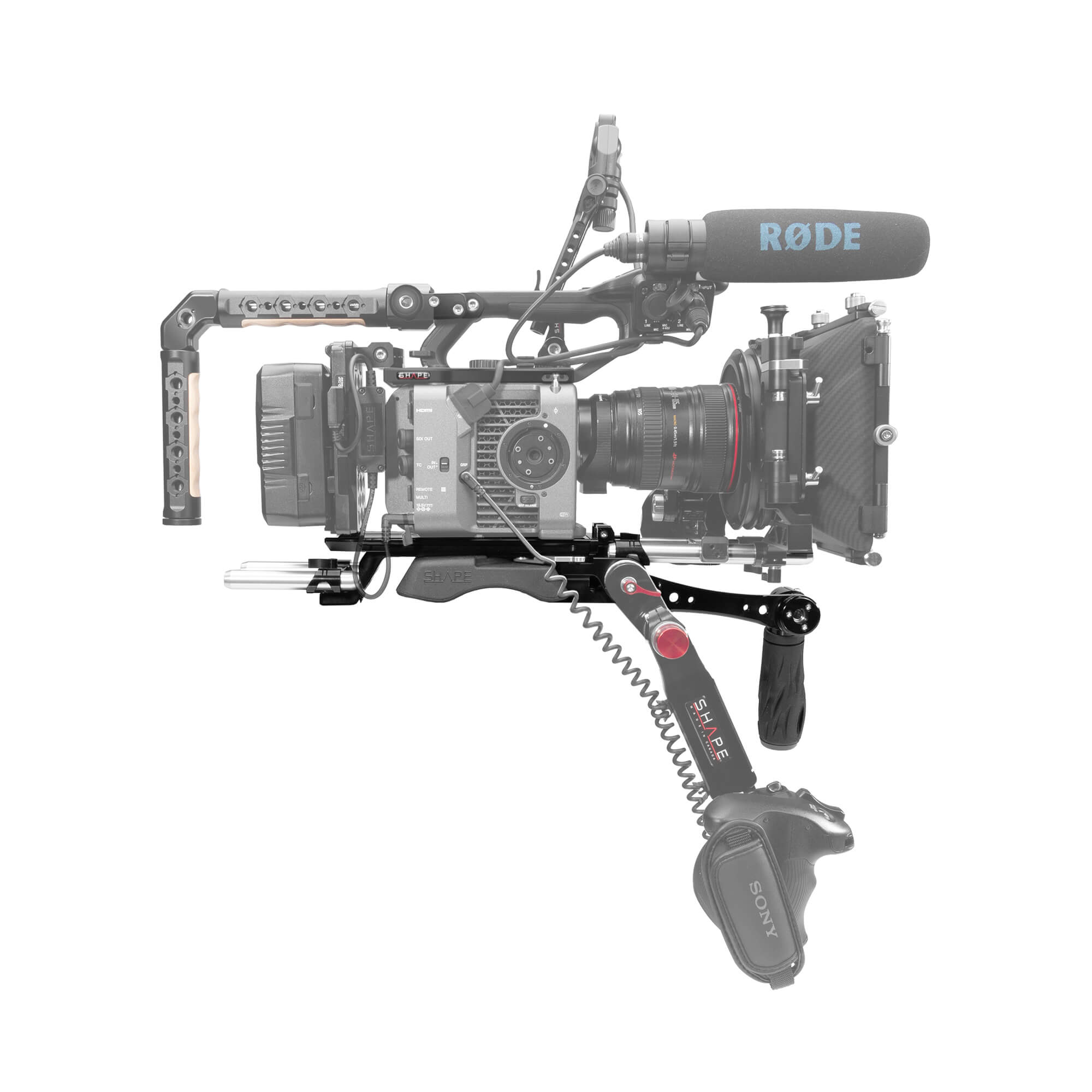Shape Sony FX6 Baseplate withhandle