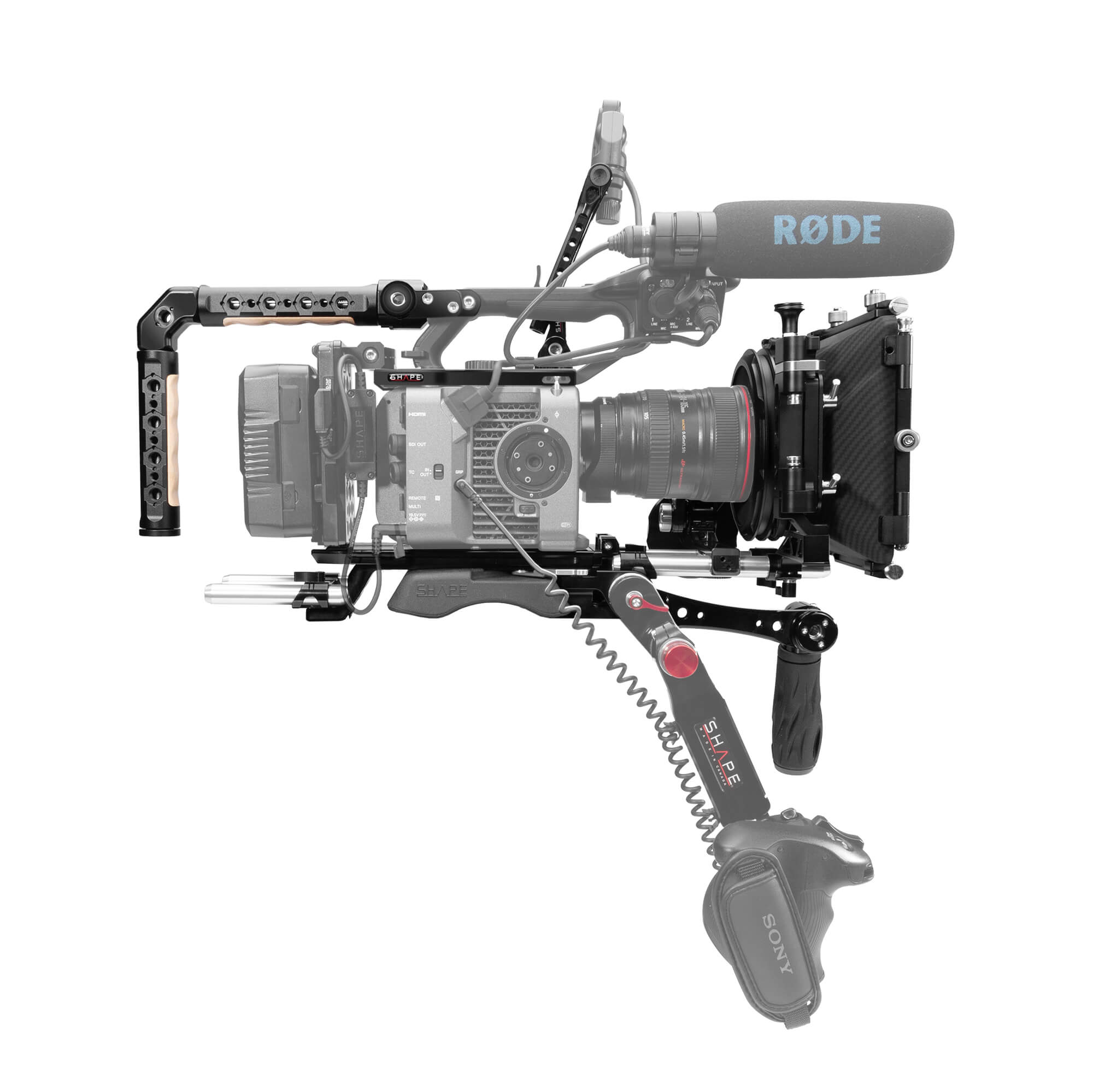 Shape Sony FX6 Kit inc. Baseplate Top H VF MB