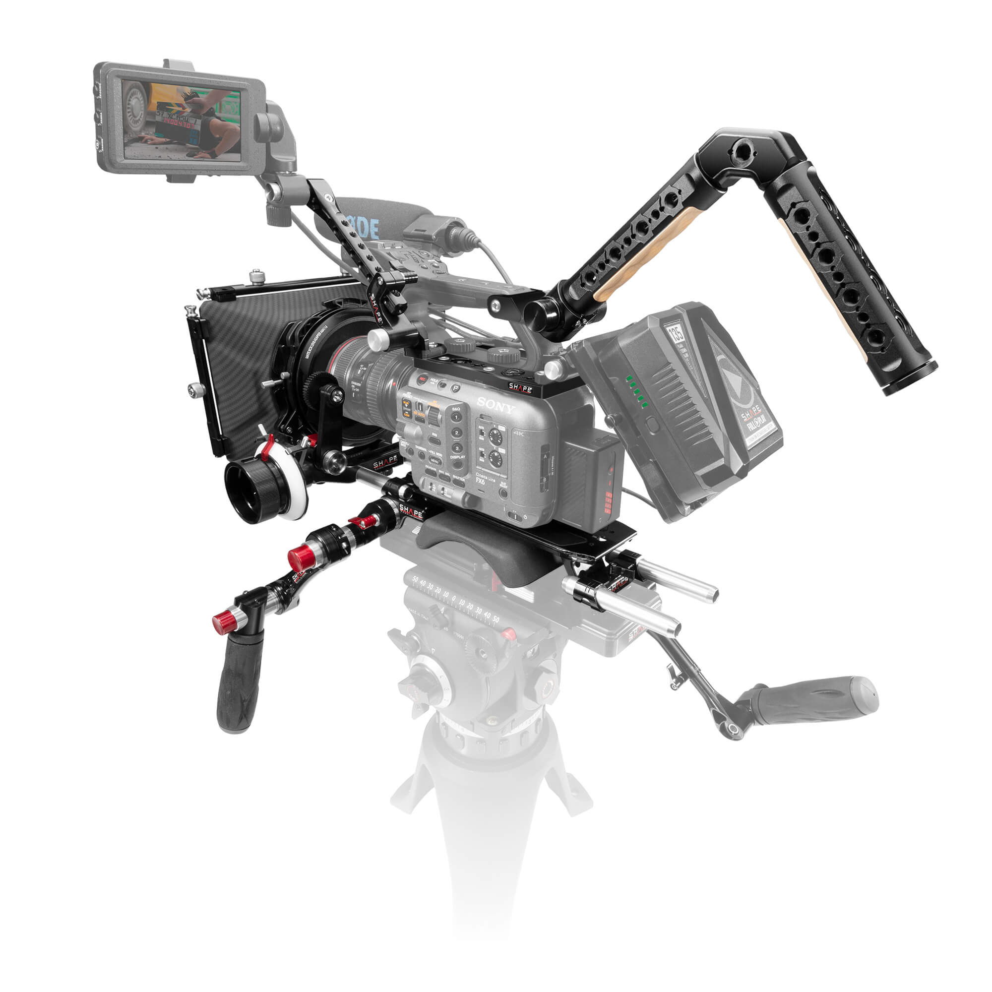 Shape Sony FX6 Kit inc. Baseplate Top H VF MB