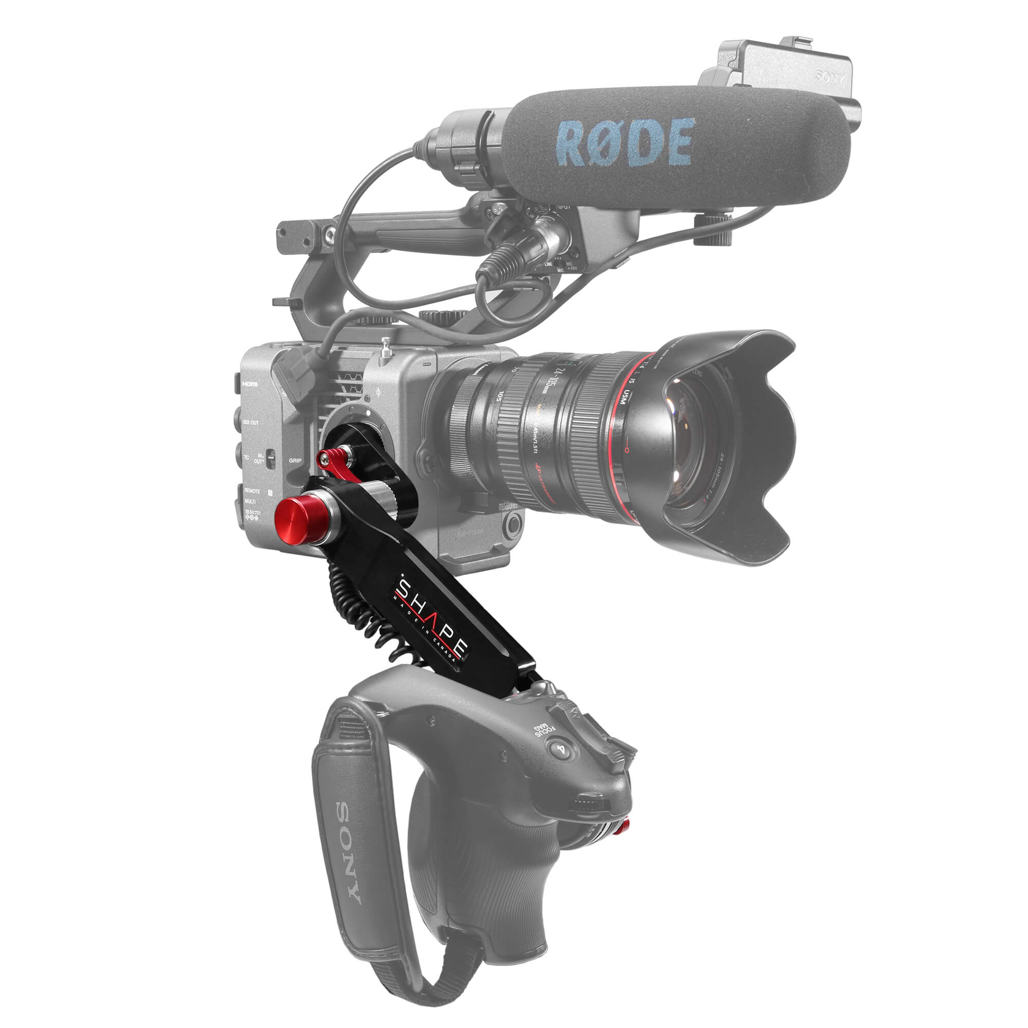 Shape Sony FX6 Remote Extension Handle and cable