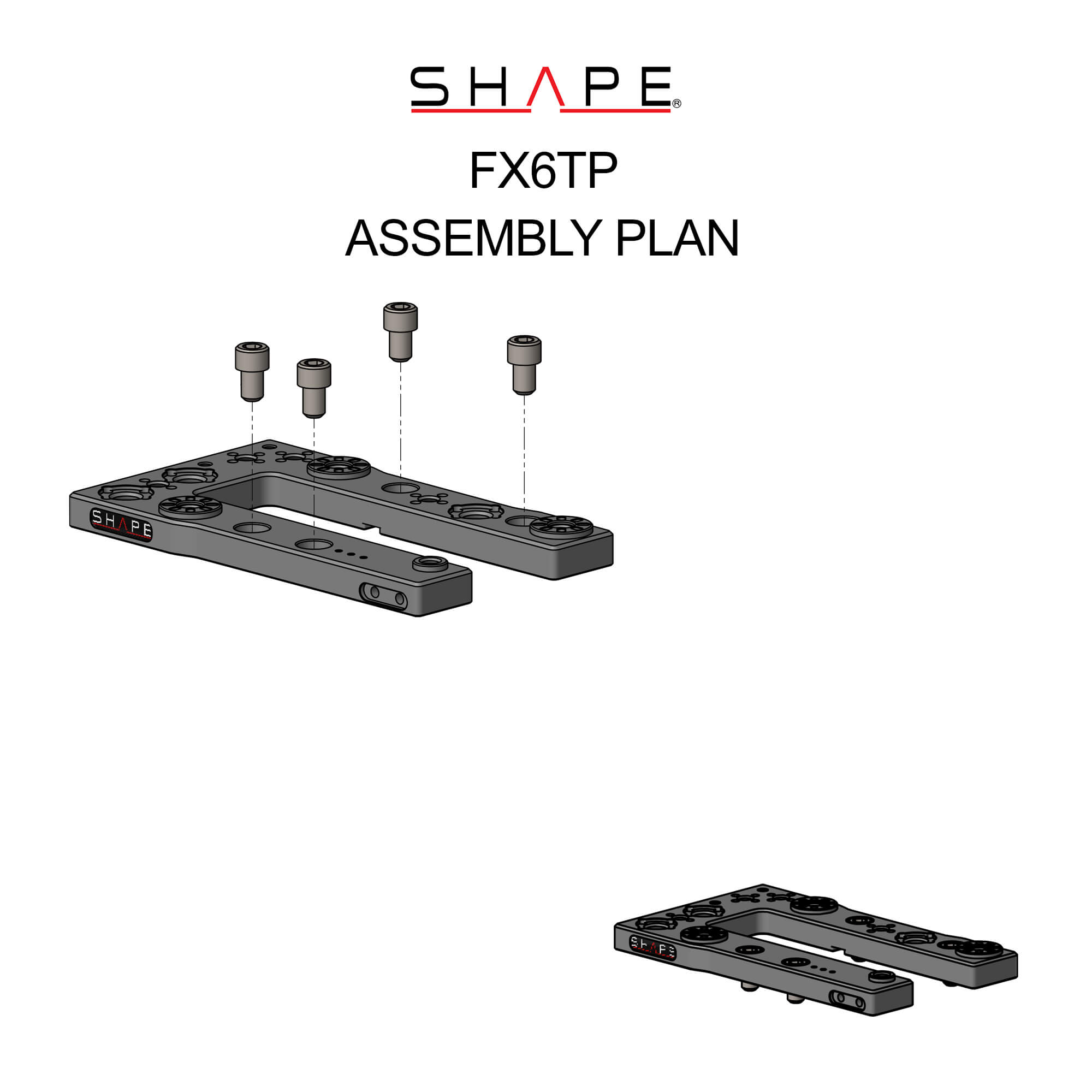 Shape Sony FX6 Top Plate