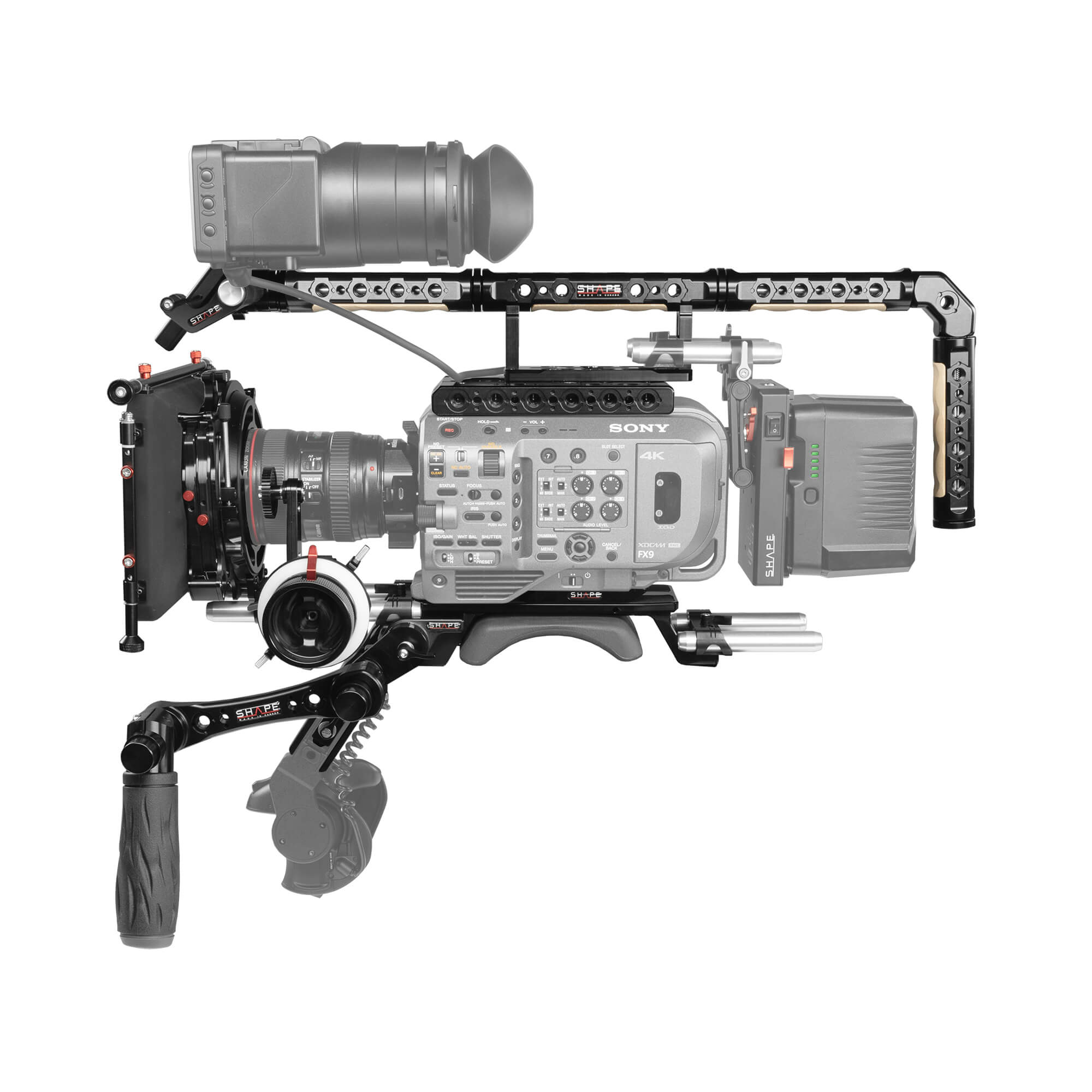Shape Sony FX9 Kit inc. Baseplate Cage Top H VF MB