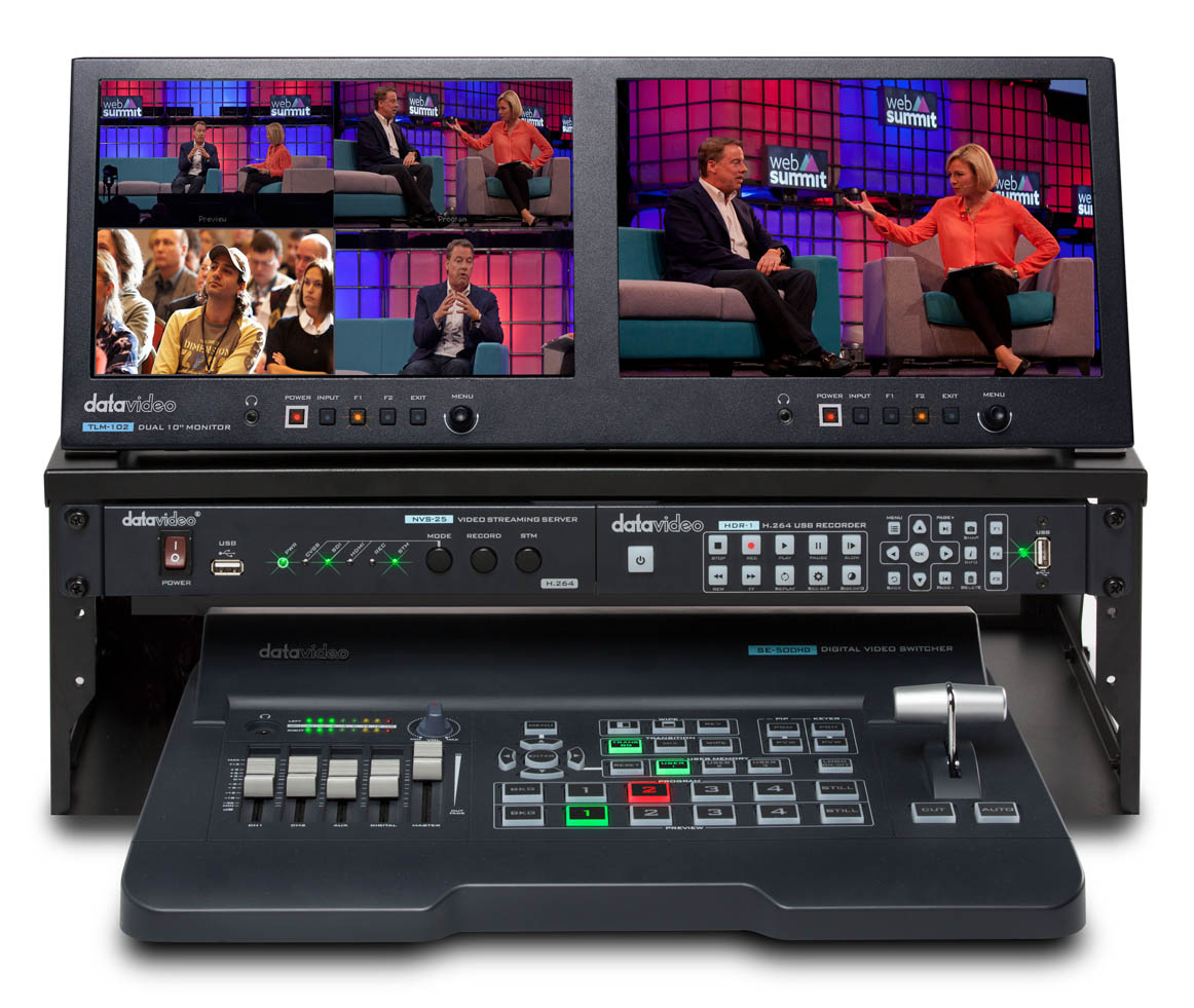 Datavideo GO-500-STUDIO 4-ch HDMI tuotantoyksikkö