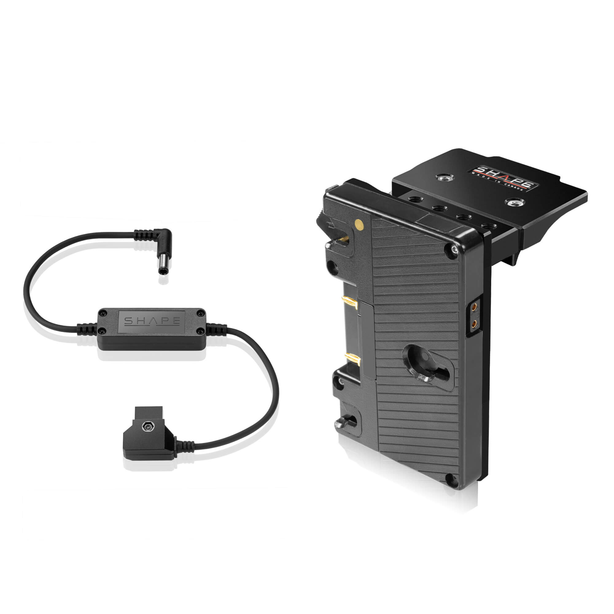 Shape Gold-Mount pivoting battery plate PXW-FX9