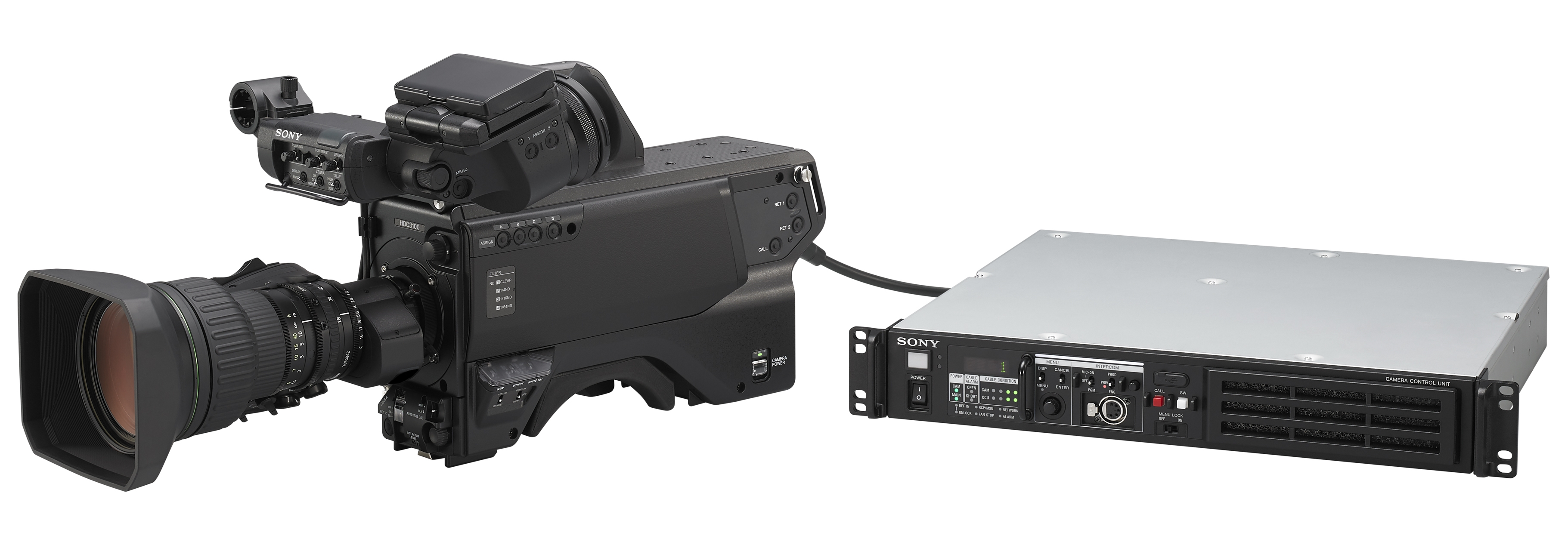 Sony HD Portable Studio Camera Fiber