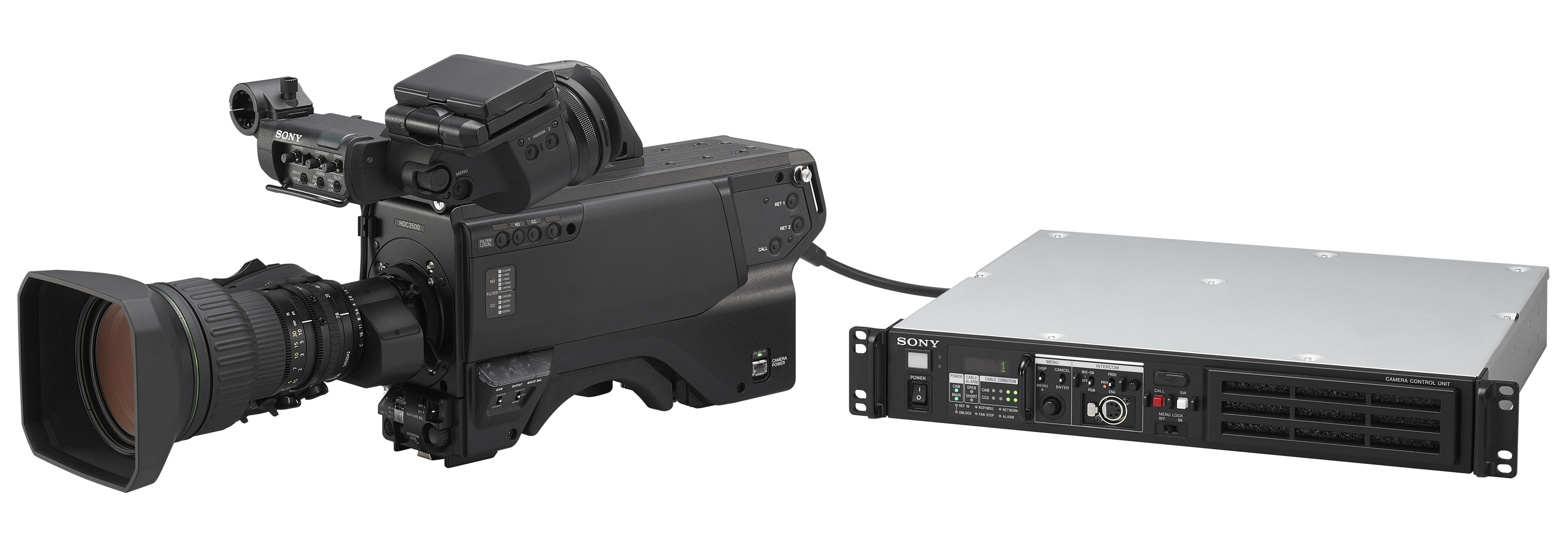 Sony 4K/HD Portable Studio Camera no IF