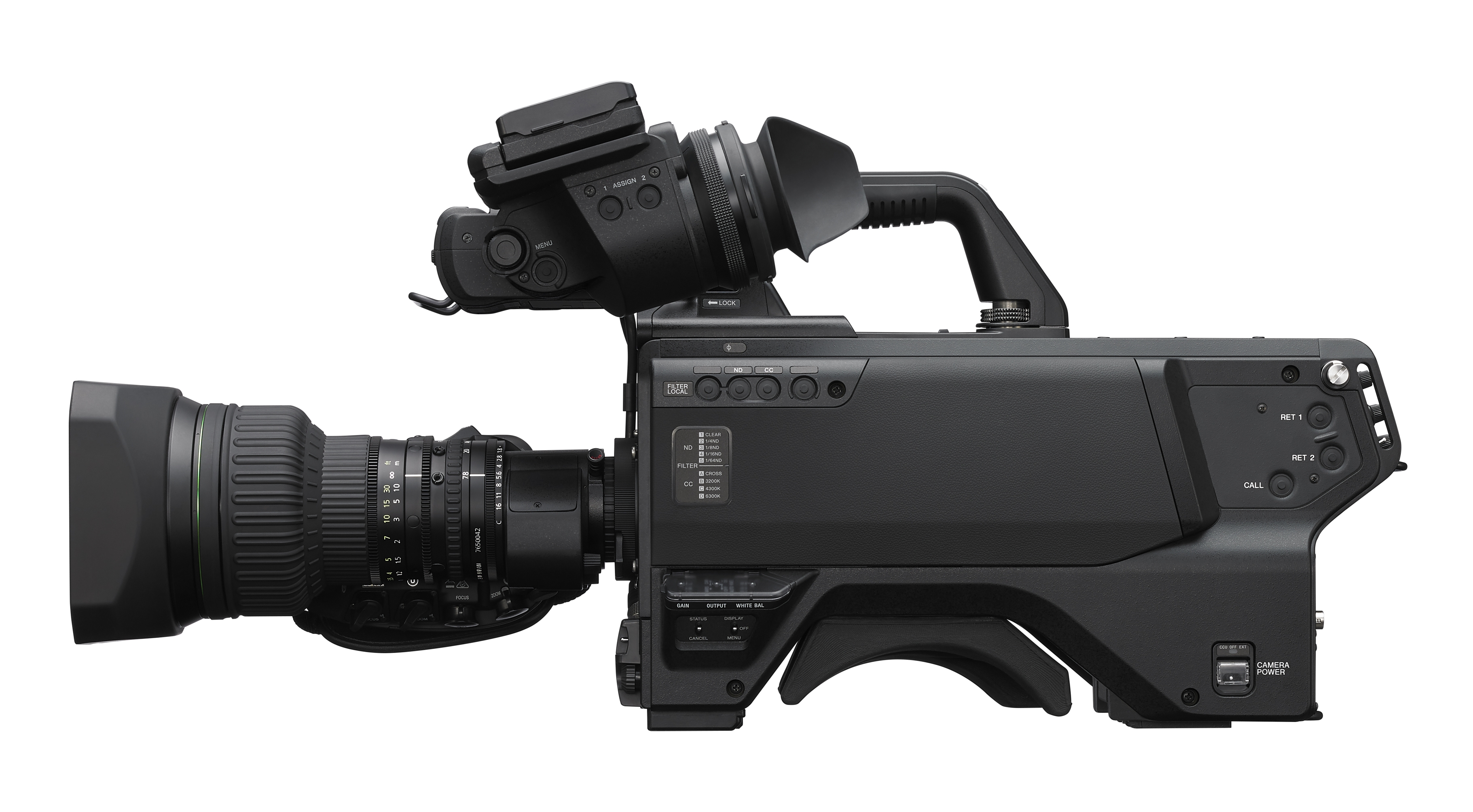 Sony 4K/HD Portable Studio Camera no IF