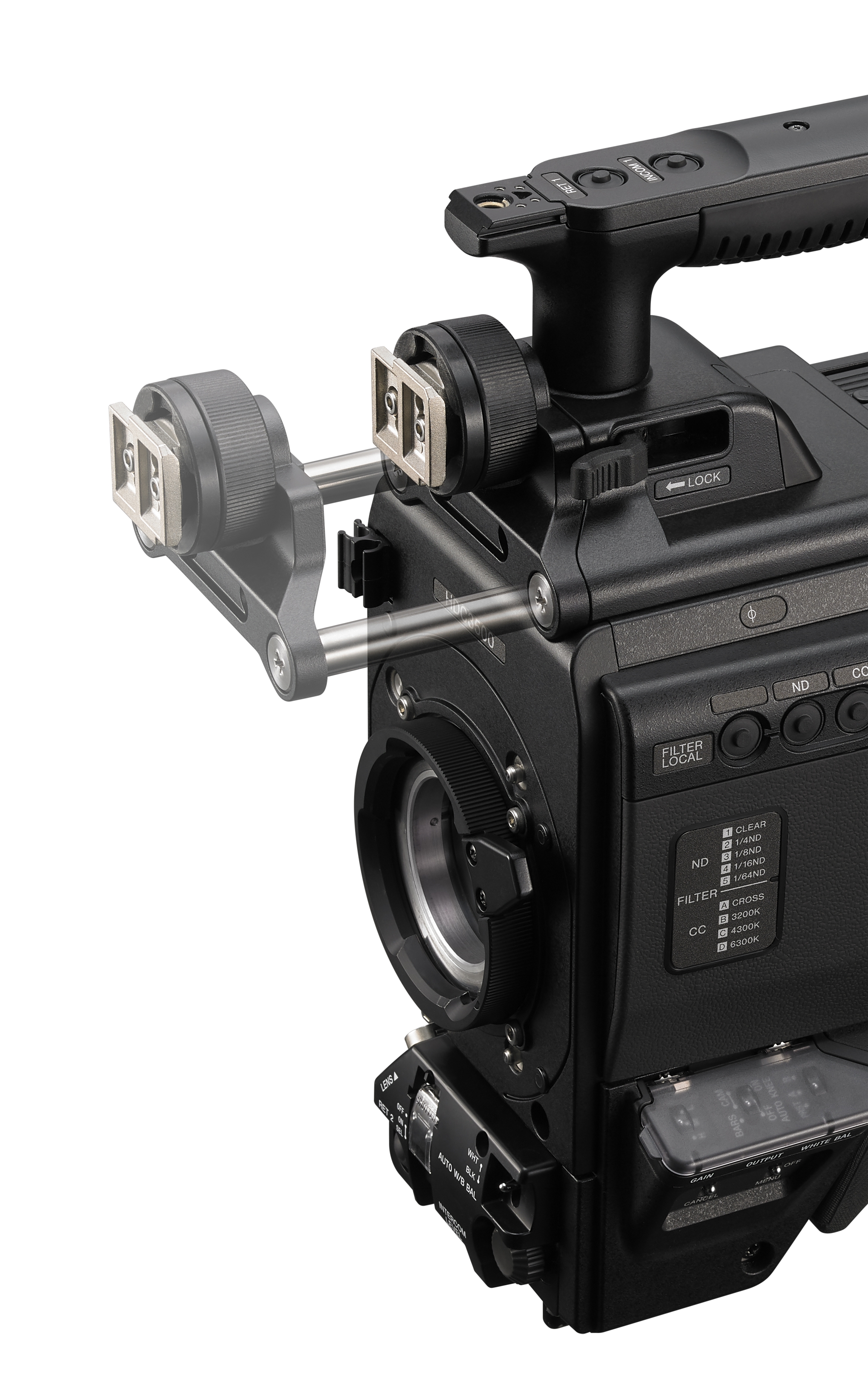 Sony 4K/HD Portable Studio Camera no IF
