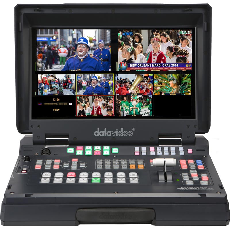 Datavideo HS-1600T MKII 4-ch streaming tuotantosalkku