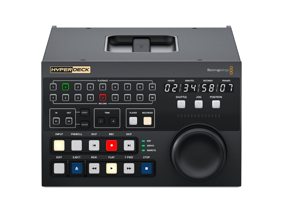 BlackmagicHyperDeck Extreme Control