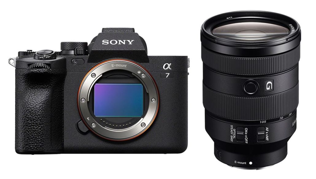Sony A7 IV full frame kamera & SEL24105G 24-105mm F4 G OSS
