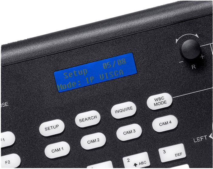 FEELWORLD KBC10 PTZ Camera Controller with Joystick and Keyb