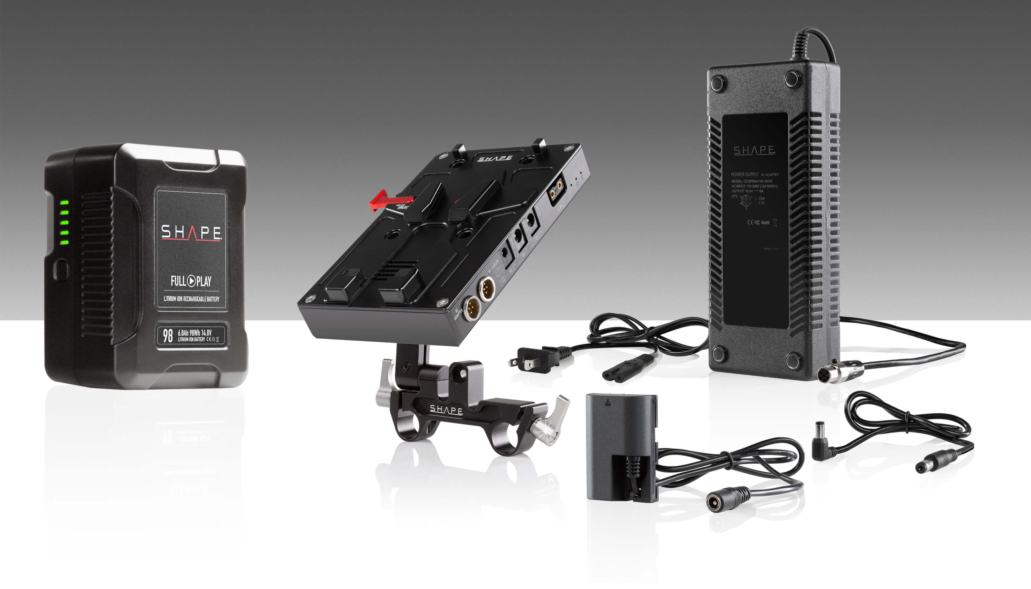 Shape 98WH D-BOX POWER BATTERY & CHARGER LP-E6